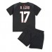 Cheap AC Milan Rafael Leao #17 Home Football Kit Children 2022-23 Short Sleeve (+ pants)